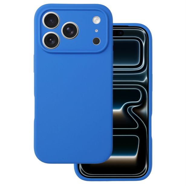 SILIKONSKI OVITEK ZA IPHONE 17 PRO - MAT LIQUID MODER