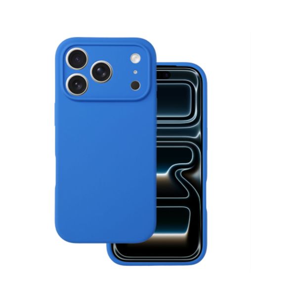 SILIKONSKI OVITEK ZA IPHONE 17 PRO MAX - MAT LIQUID - MODER