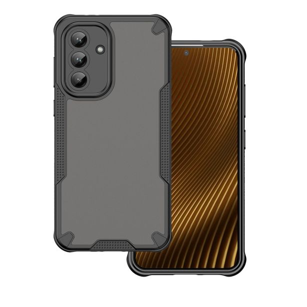 SILIKONSKI OVITEK RUGGED ZA SAMSUNG GALAXY A56 - PROZORNO ČRN