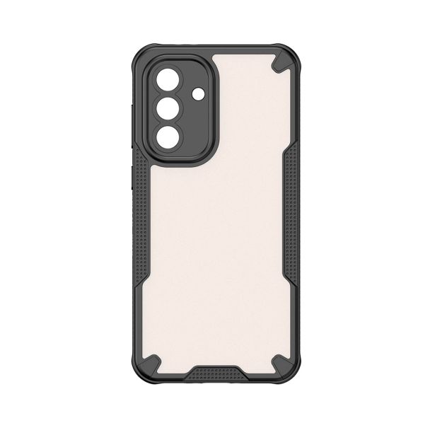 SILIKONSKI OVITEK RUGGED ZA SAMSUNG GALAXY A56 - PROZORNO ČRN