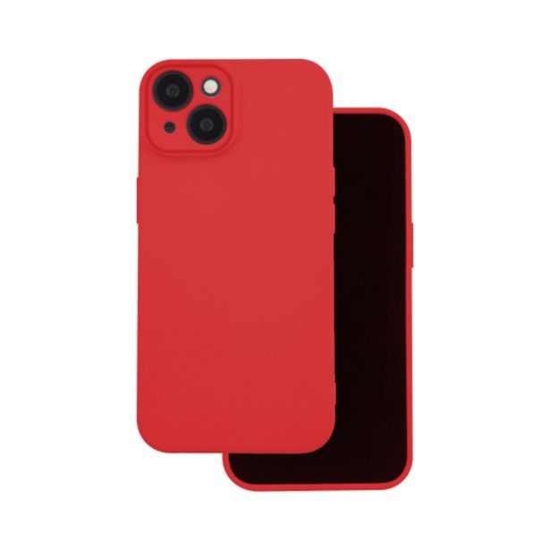 SILIKONSKI OVITEK ZA SAMSUNG GALAXY S25 - MAT LIQUID - RDEČ
