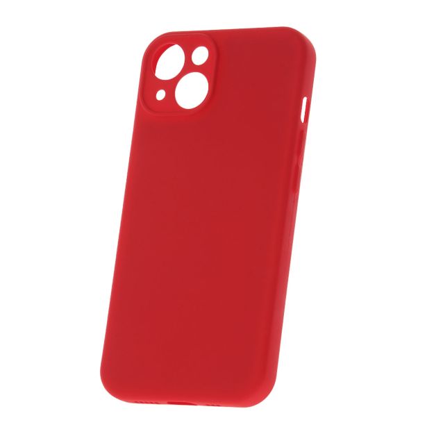 SILIKONSKI OVITEK ZA IPHONE 16E - MAT LIQUID - RDEČ