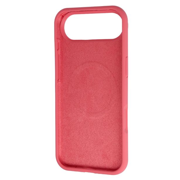 RAINBOW LIQUID SILIKONSKI OVITEK Z MAGSAFE ZA IPHONE 17 AIR - RDEČ