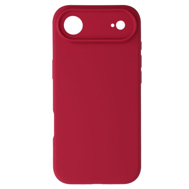 SILIKONSKI OVITEK ZA IPHONE 17 AIR - MAT LIQUID - RDEČ