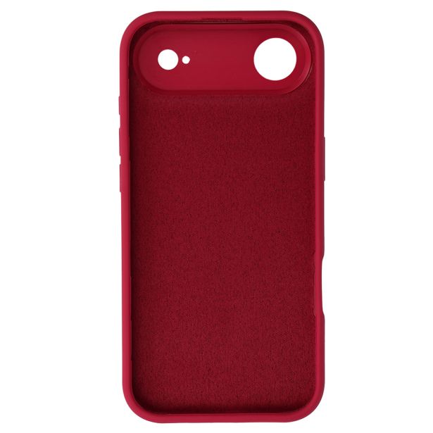 SILIKONSKI OVITEK ZA IPHONE 17 AIR - MAT LIQUID - RDEČ