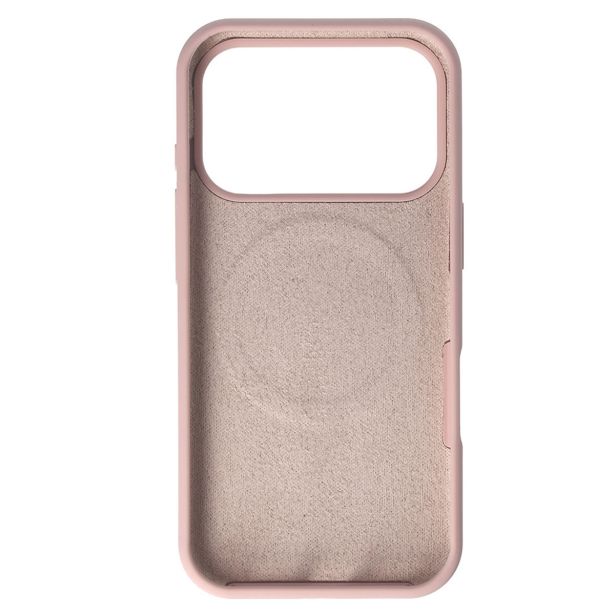 RAINBOW LIQUID SILIKONSKI OVITEK Z MAGSAFE ZA IPHONE 17 PRO MAX - ROZA