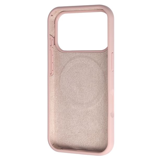 RAINBOW LIQUID SILIKONSKI OVITEK Z MAGSAFE ZA IPHONE 17 PRO MAX - ROZA