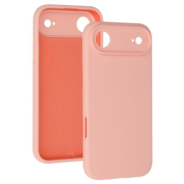 SILIKONSKI OVITEK ZA IPHONE 17 AIR - MAT LIQUID - ROZA