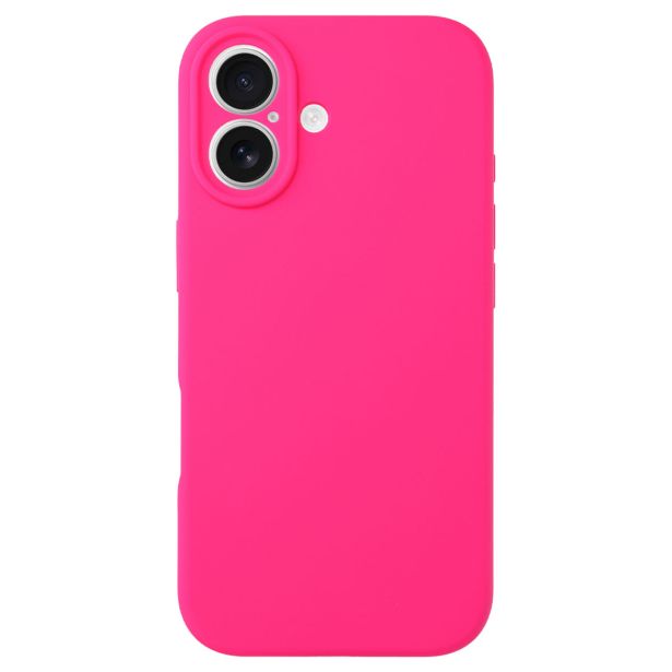 SILIKONSKI OVITEK ZA IPHONE 17 - MAT LIQUID ROZA