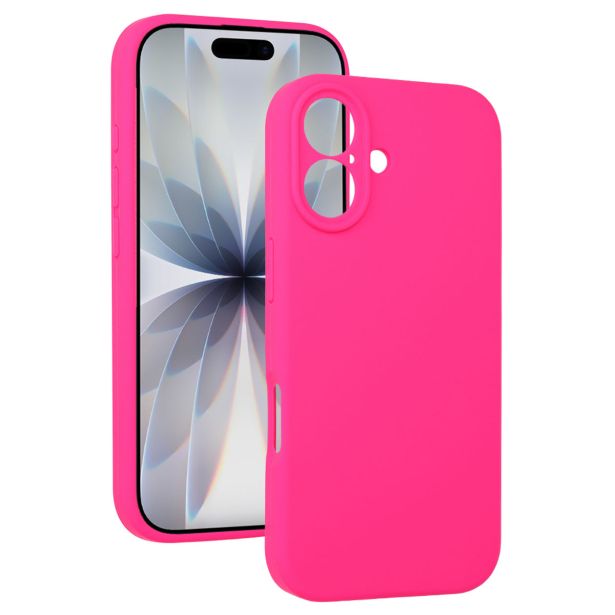 SILIKONSKI OVITEK ZA IPHONE 17 - MAT LIQUID ROZA