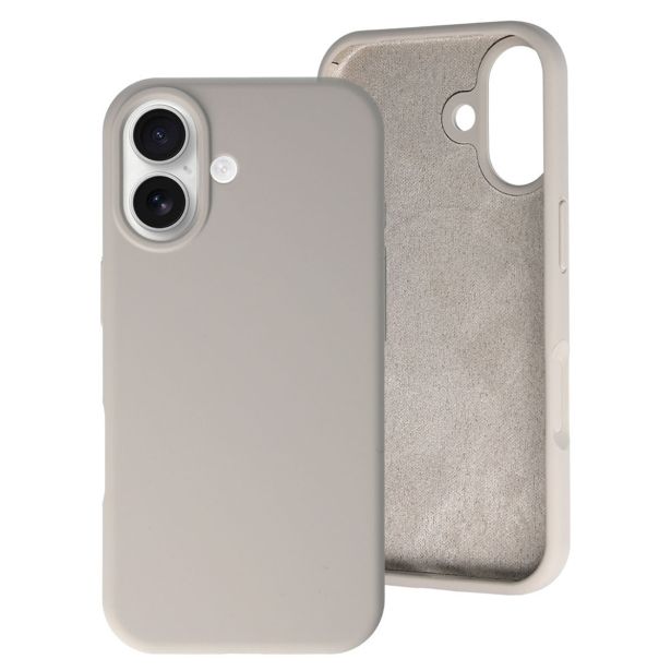 RAINBOW LIQUID SILIKONSKI OVITEK Z MAGSAFE ZA IPHONE 17 - SIV
