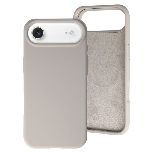 RAINBOW LIQUID SILIKONSKI OVITEK Z MAGSAFE ZA IPHONE 17 AIR - SIV