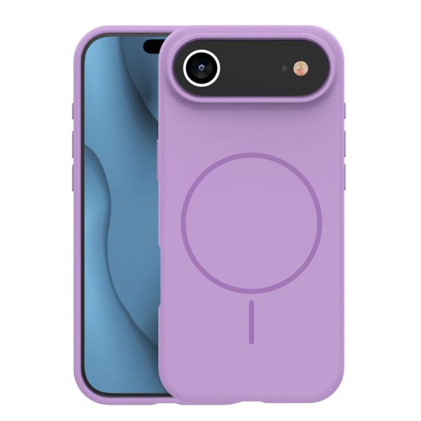 MAT LIQUID SILIKONSKI OVITEK Z MAGSAFE ZA IPHONE 17 AIR - VIJOLA