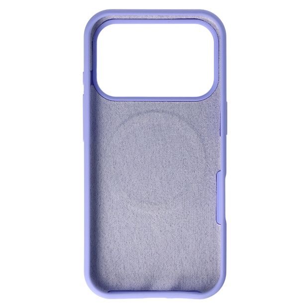 RAINBOW LIQUID SILIKONSKI OVITEK Z MAGSAFE ZA IPHONE 17 PRO MAX - VIJOLA