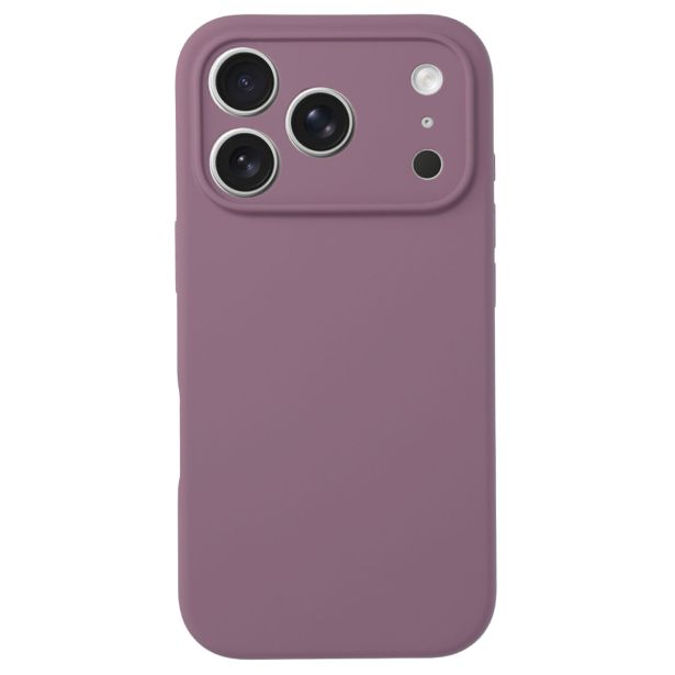 SILIKONSKI OVITEK ZA IPHONE 17 PRO MAX - MAT LIQUID - VIJOLA