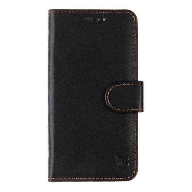 TACTICAL PREKLOPNA TORBICA FANCY DIARY GLADKA SAMSUNG GALAXY A17 - ČRNA