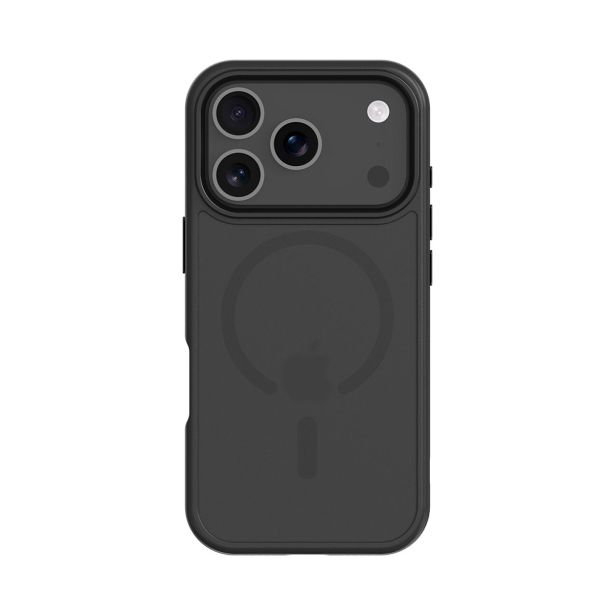 TACTICAL ASPHALT MAGFORCE SILIKONSKI OVITEK ZA IPHONE 17 PRO - PROZORNO ČRN