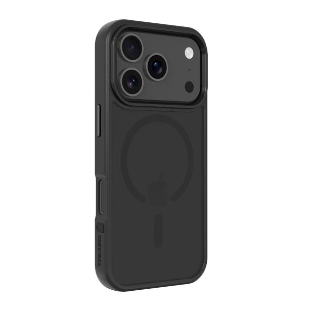 TACTICAL ASPHALT MAGFORCE SILIKONSKI OVITEK ZA IPHONE 17 PRO - PROZORNO ČRN
