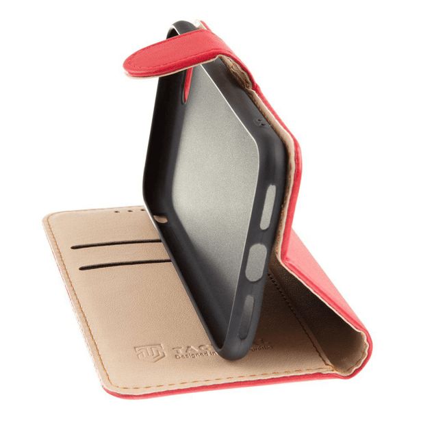TACTICAL PREKLOPNA TORBICA FANCY DIARY GLADKA SAMSUNG GALAXY A26 - RDEČA