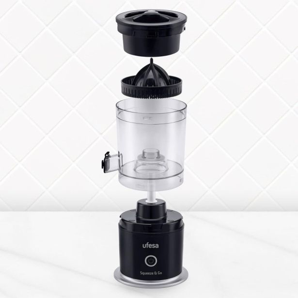 OŽEMALNIK CITRUSOV UFESA SQUEEZE & GO BLACK USB POLNJENJE