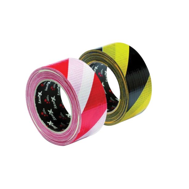 OZNAČEVALNO - OPOZORILNI TRAK SCHULLER RUMENO - ČRNI 50MM X 33M