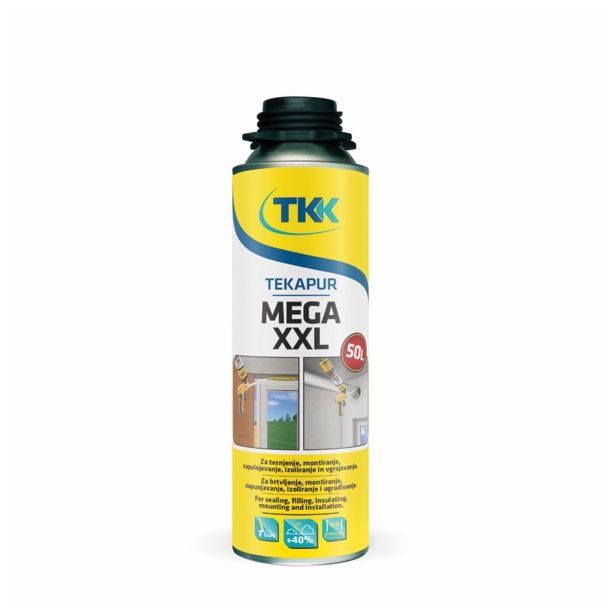 POLIURETANSKA PENA TEKAPUR P 560 ML MEGA XXL 50L