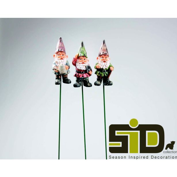 FIGURA, OKRASNA PALČEK 10 CM NA PALICI