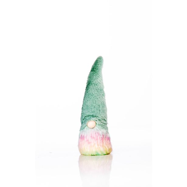 PALČEK, BELE/ROZA/ZELENE BARVE, VIŠINE 32 CM