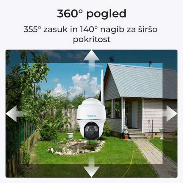 PAMETNA KAMERA REOLINK ARGUS SERIJA B430 BELA