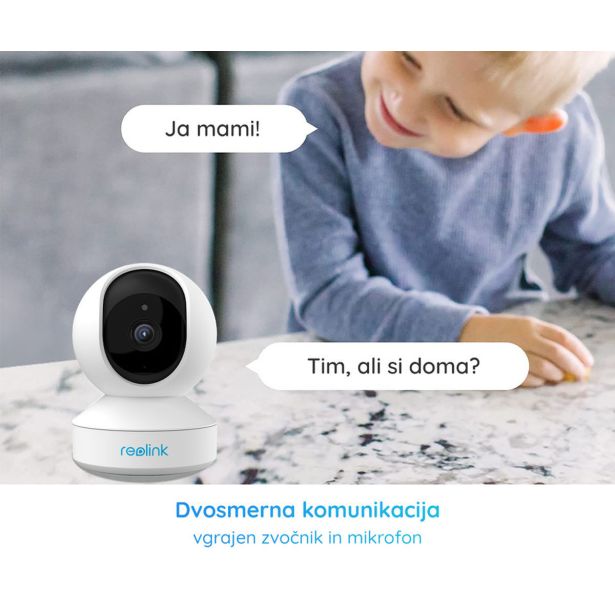 PAMETNA KAMERA REOLINK E320 IP KAMERA BELA