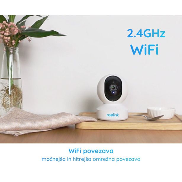 PAMETNA KAMERA REOLINK E320 IP KAMERA BELA