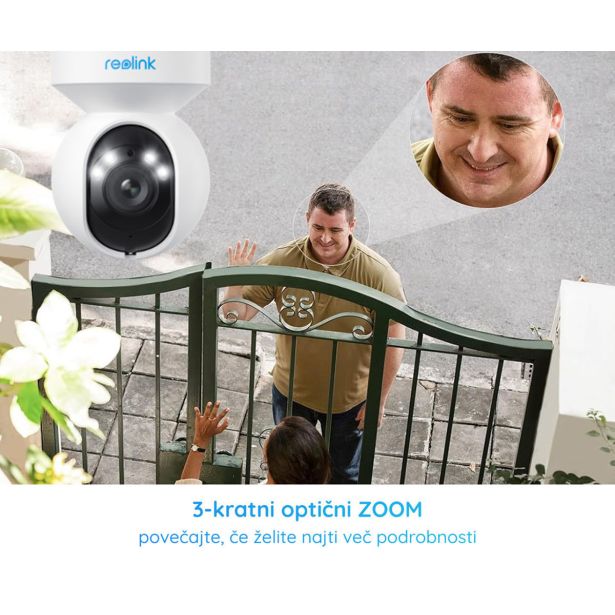 PAMETNA KAMERA REOLINK E540 IP KAMERA BELA
