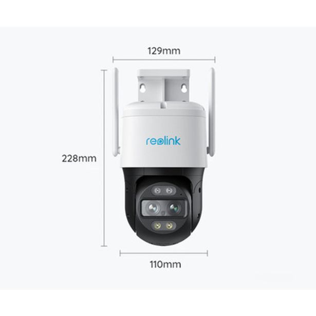 PAMETNA KAMERA REOLINK TRACKMIX G765 IP BELA