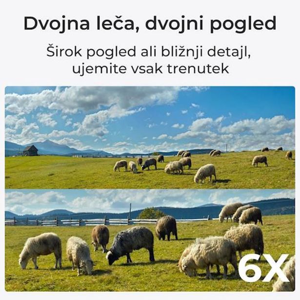 PAMETNA KAMERA REOLINK TRACKMIX G770 IP KAMERA 4K 8MP ULTRA HD, 4G LTE