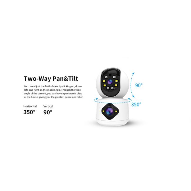 PAMETNA KAMERA ROBAXO RC992DR DUAL SMART360