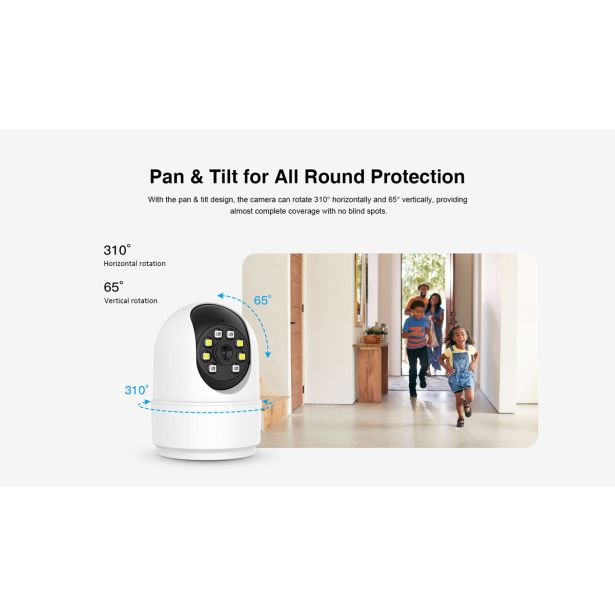 PAMETNA KAMERA ROBAXO RC994WS 3MP SMART 360