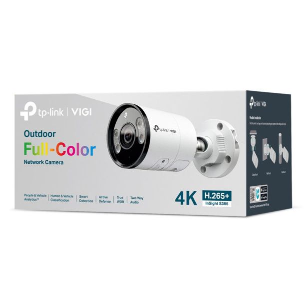 PAMETNA KAMERA TP LINK LAN VIGI INSIGHT S385 2.8MM 8MP FULL