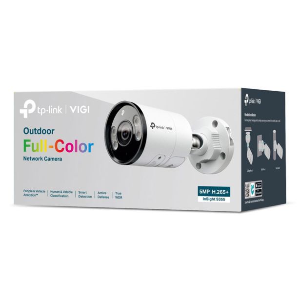PAMETNA KAMERA TP LINK LAN VIGI INSIGHT S55 4MM 5MP FULL CO