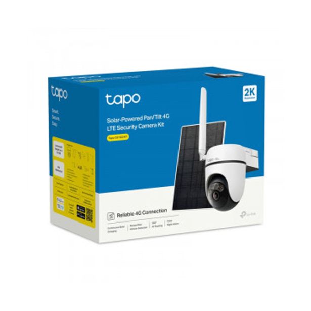 PAMETNA KAMERA TP-LINK NADZORNA LTE/4G TAPO C615G KIT 3MP 2K PAN/TIL
