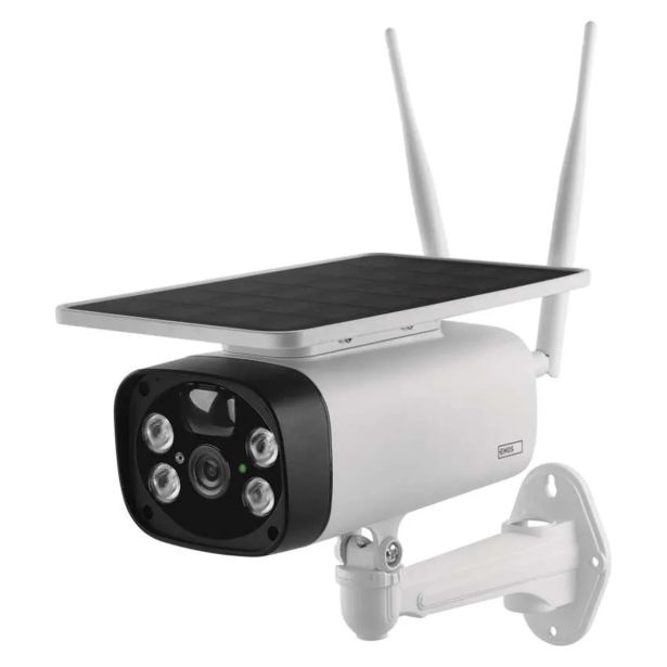 PAMETNA KAMERA VRTLJIVA KAMERA ZUNANJA S SOLARNIM PANELOM