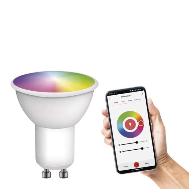 PAMETNA SIJALKA EMOS LED MR16 4.8W GU10 RGBCCT ZIGBEE