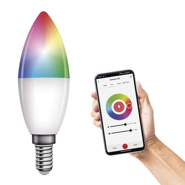 PAMETNA SIJALKA EMOS LEDCANDLE 4.8W E14 RGBCCT ZIGBEE