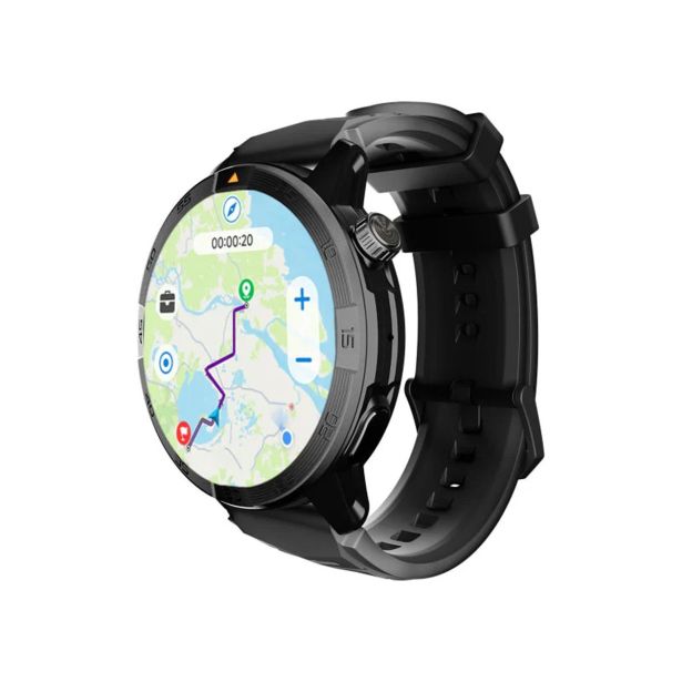 AGM LEGION PRO ŠPORTNA PAMETNA URA GPS, 5ATM, IP67, MIL-STD-810H - ČRNA