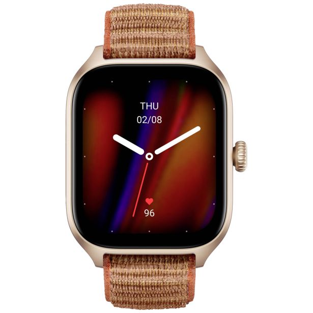 PAMETNA URA AMAZFIT GTS4 JESENSKO RJAVA