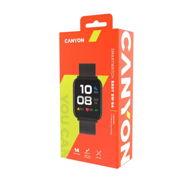 PAMETNA URA CANYON EASY SW-54 ČRNA CNS-SW54BB
