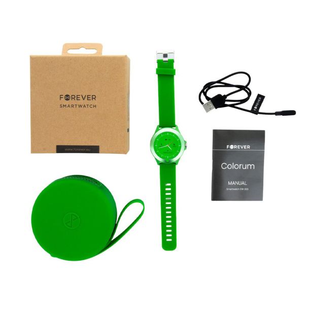 PAMETNA URA FOREVER COLORUM CW-300, ZELENA