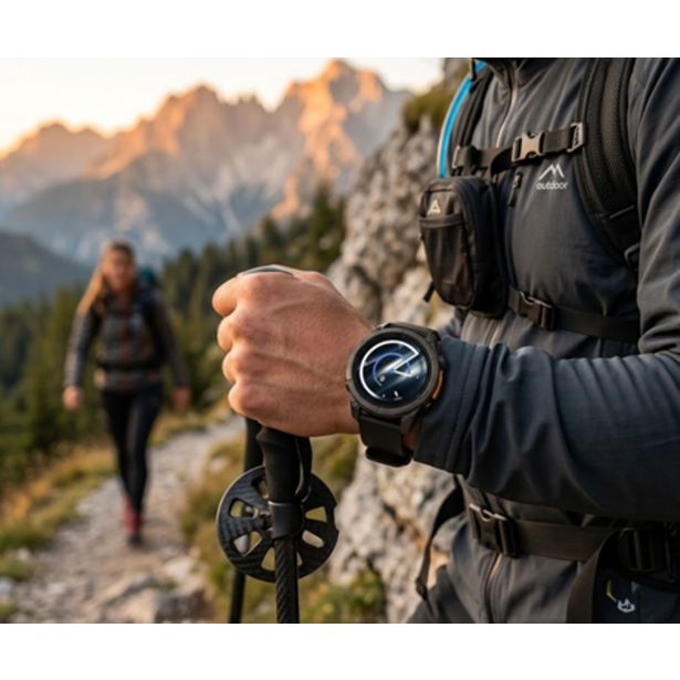 PAMETNA URA FOREVER FOCUS SW-900 GPS 1.43" AMOLED