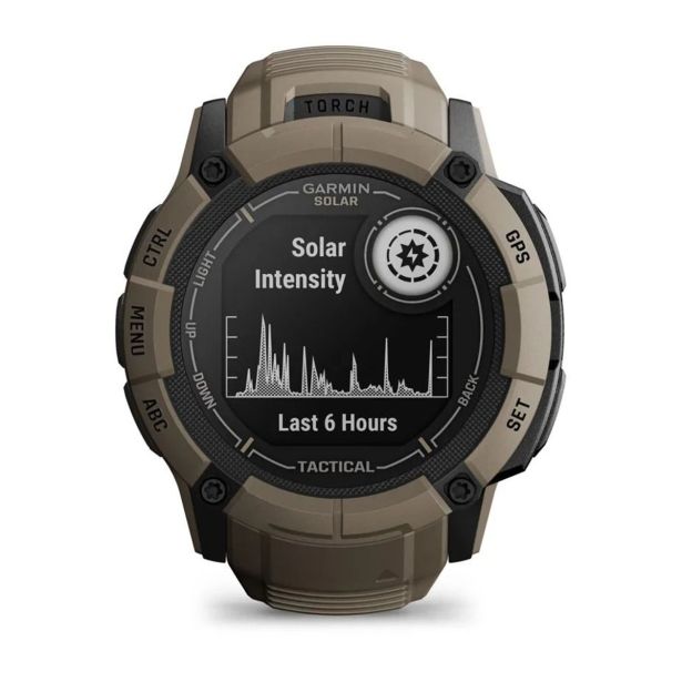 PAMETNA URA GARMIN INSTINCT 2X SOLAR TACTIC COYOTE TAN