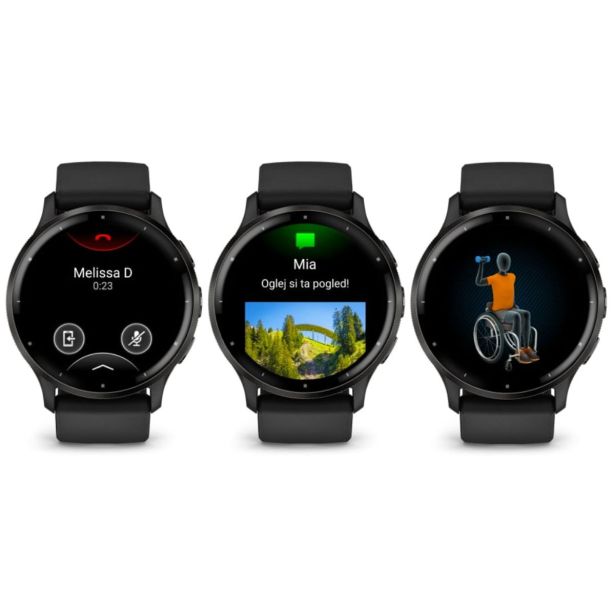 PAMETNA URA GARMIN VENU 3 - BLACK/SLATE