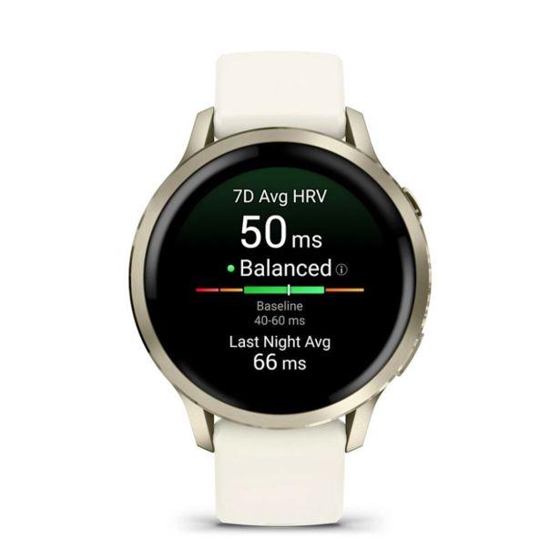 PAMETNA URA GARMIN VENU 4 (41MM) BEIGE W/ LUNAR GOLD + BONE